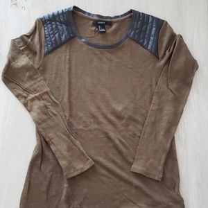 Forever 21 Olive Long Sleeve